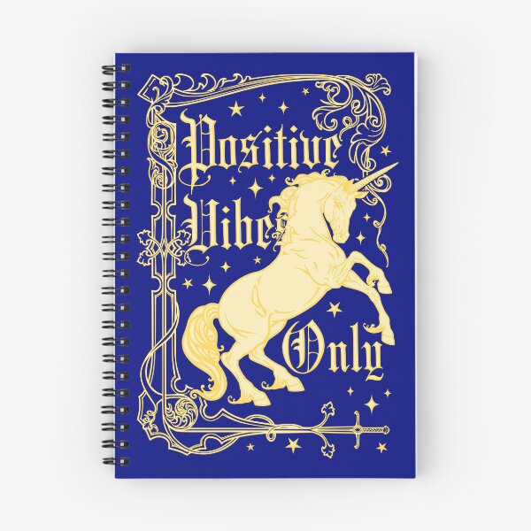 Item preview, Positive Vibes Only Unicorn designed and sold by RavenWake.