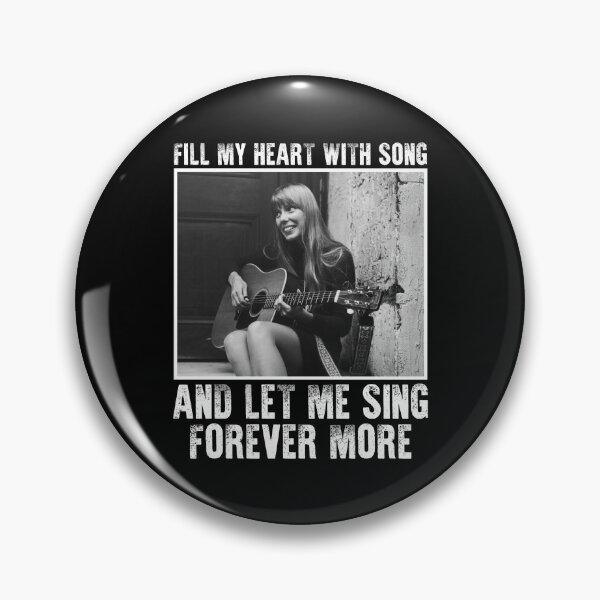 Item preview, Fill My Heart With Song And Let Me Sing Forever More Joni Mitchell designed and sold by AnahiFahey.