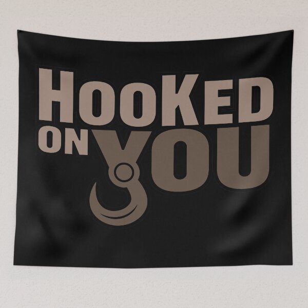 Item preview, Hooked on You | Madley in Love | Fishing Funny designed and sold by InfiniteDemand.