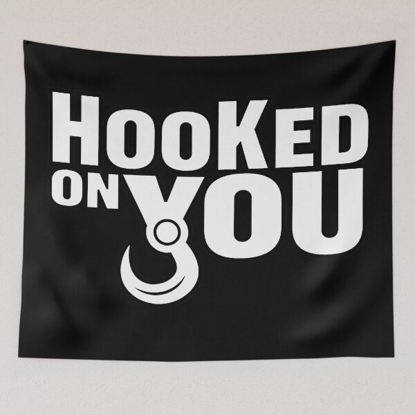 Item preview, Hooked on You | Madley in Love | Fishing Funny designed and sold by InfiniteDemand.