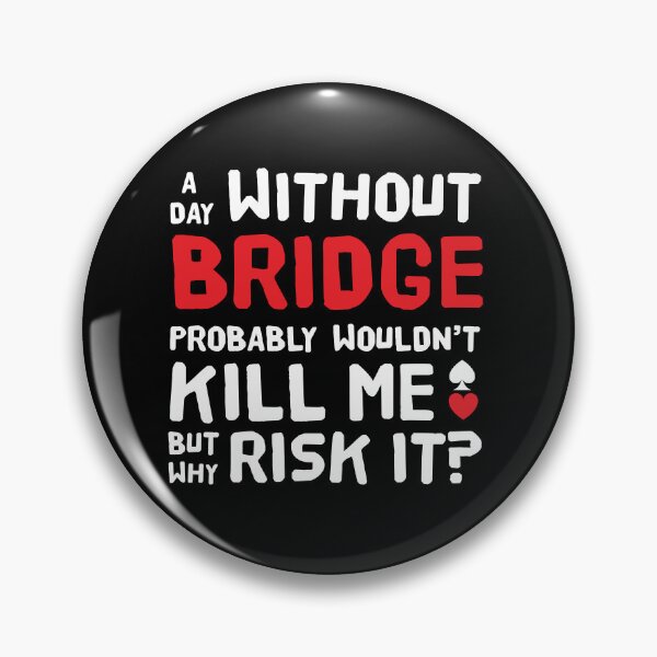 Item preview, Contract Bridge Player Bidding Duplicate Card Game Funny designed and sold by Peter Orum.