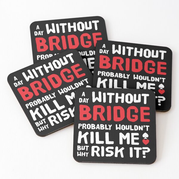 Item preview, Contract Bridge Player Bidding Duplicate Card Game Funny designed and sold by Peter Orum.