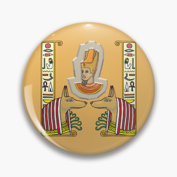 Item preview, Ancient Egypt Pharaoh and Relief with Gods designed and sold by ArtOfStars.