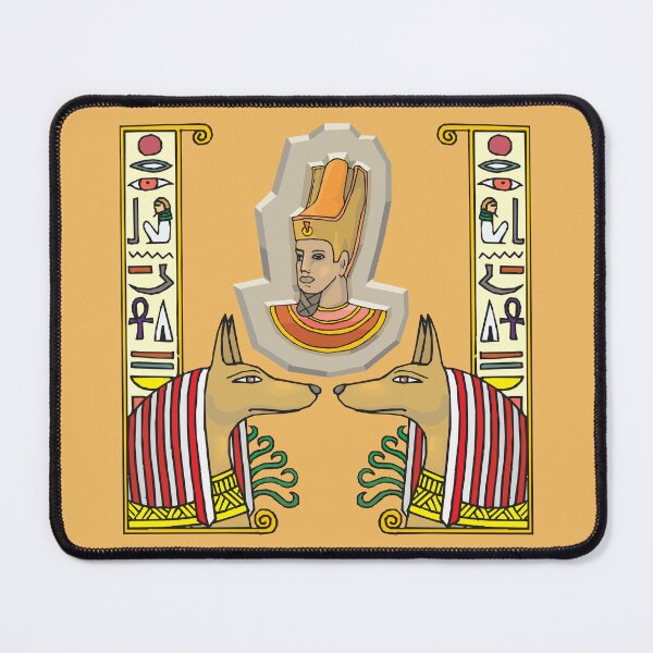 Item preview, Ancient Egypt Pharaoh and Relief with Gods designed and sold by ArtOfStars.