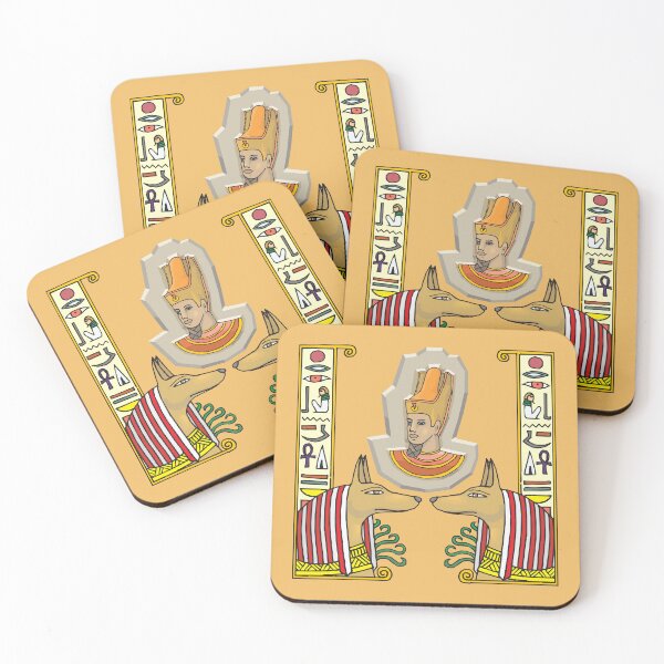 Item preview, Ancient Egypt Pharaoh and Relief with Gods designed and sold by ArtOfStars.