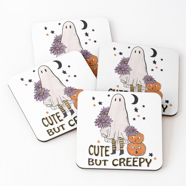 Item preview, Cute But Creepy Ghost Sheet Costume Floral Halloween designed and sold by Kentkroon.