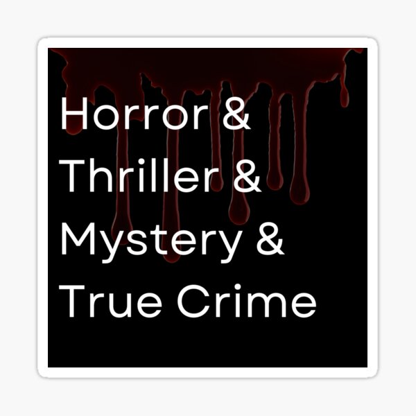 Crime Thriller Stickers for Sale