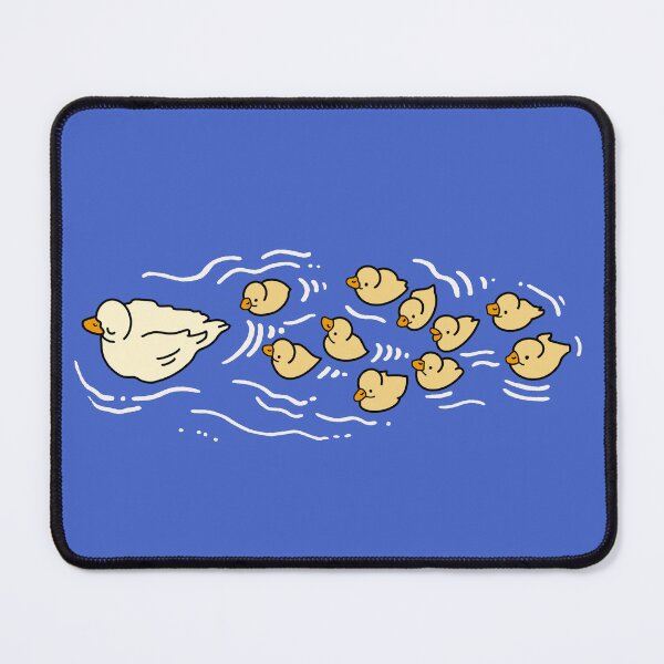 Item preview, Cute Swimming Ducks Baby Ducklings and Mother designed and sold by peachycrossing.