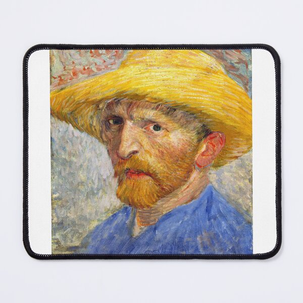 Item preview, Van Gogh Self-Portrait with Straw Hat 1887 designed and sold by ToyoTees.