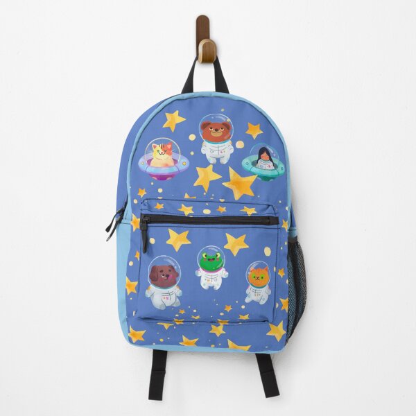 Item preview, Friends in Space Backpack designed and sold by Rozlar.