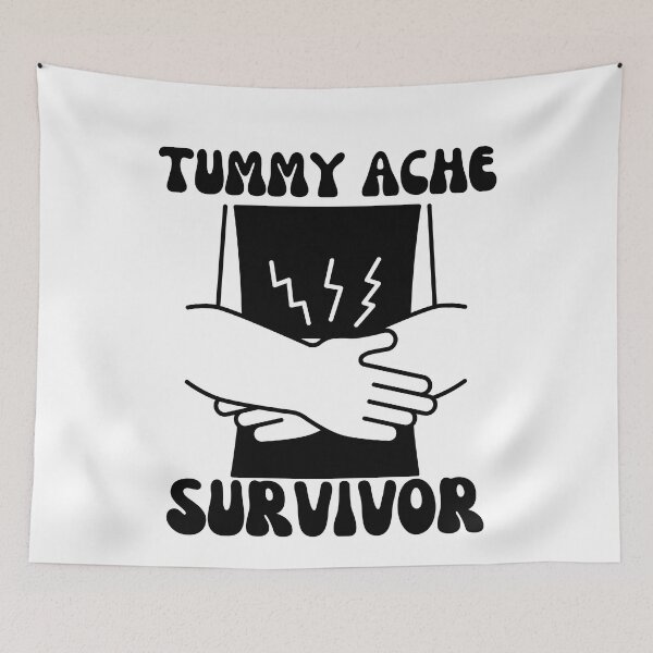 Item preview, tummy ache survivor designed and sold by Buzzbazaar.