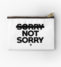 Not sorry Studio Pouch