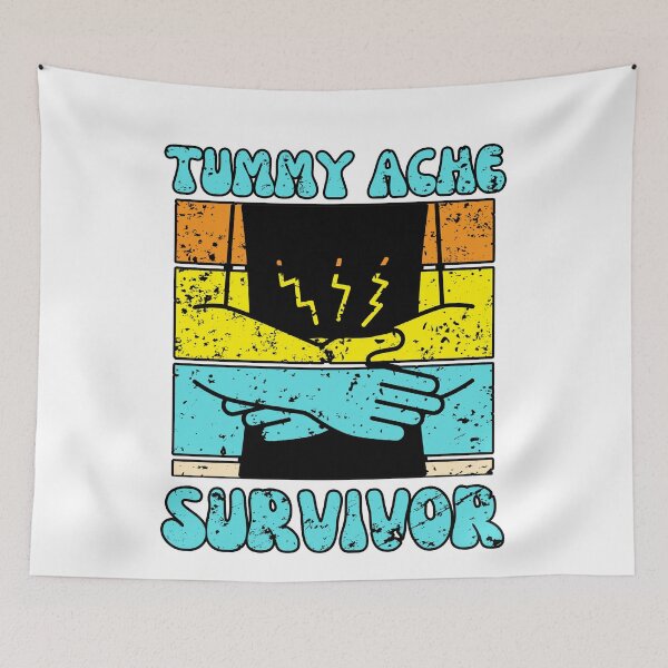 Item preview, tummy ache survivor designed and sold by Buzzbazaar.