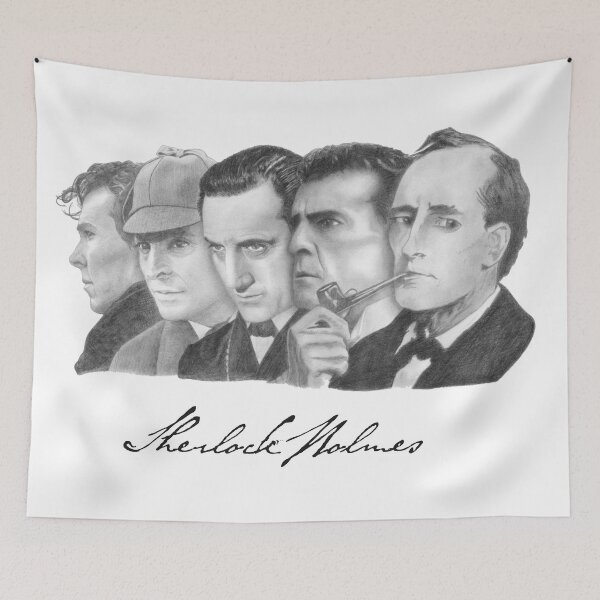 Item preview, Sherlock Holmes Through the Years designed and sold by LittleKumquats.