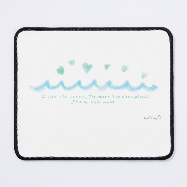 Item preview, The Ocean, my calm place designed and sold by AriaPinkBubble.