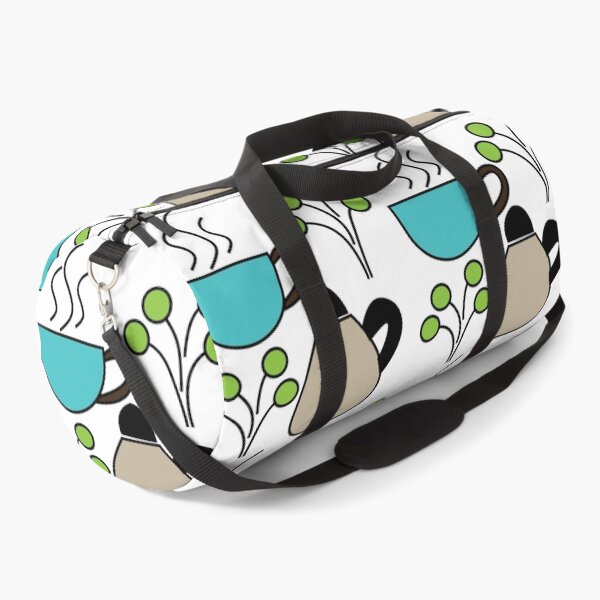 Item preview, Tea Time Teapot Tea Leaves Colorful Seamless Pattern designed and sold by Nisha Prabhu.