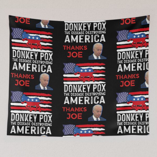 Item preview, Donkey Pox Thanks Joe designed and sold by WoodburyLake.