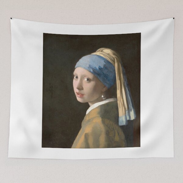 Item preview, Girl with a Pearl Earring | Meisje met de parel designed and sold by ToyoTees.