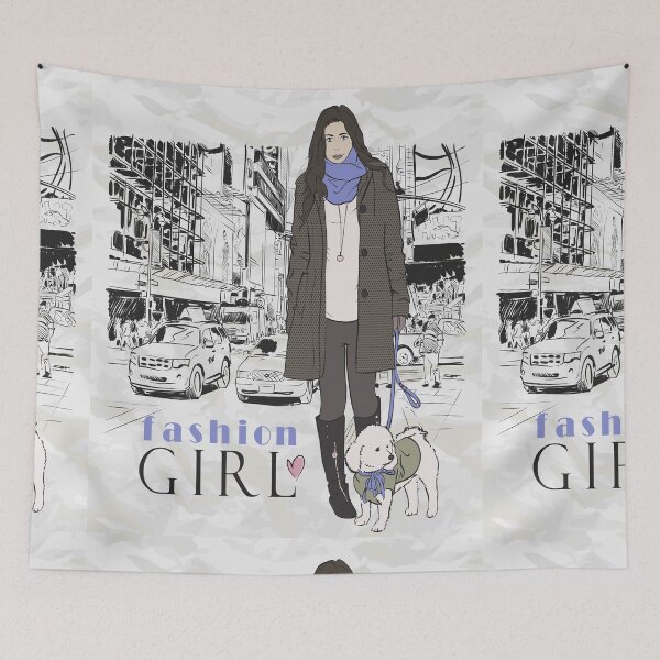 Item preview, Fashion Girl Gift for Girlfriend and Wife designed and sold by Sunnyhova.
