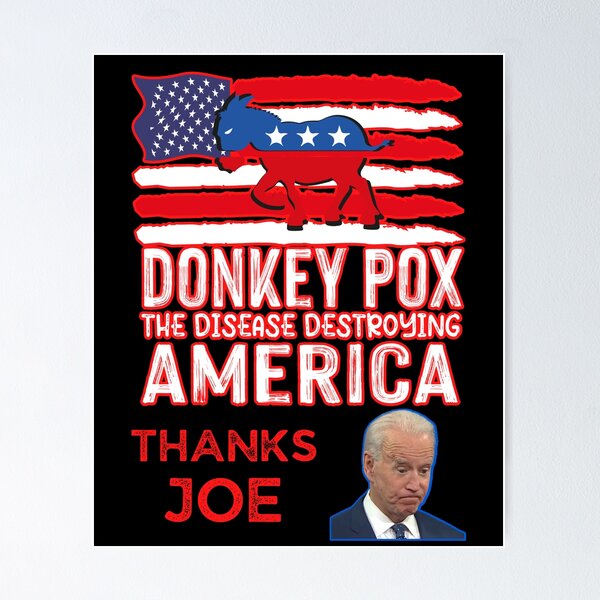 Item preview, Donkey Pox Thanks Joe designed and sold by WoodburyLake.