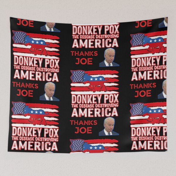 Item preview, Donkey Pox Thanks Joe designed and sold by WoodburyLake.