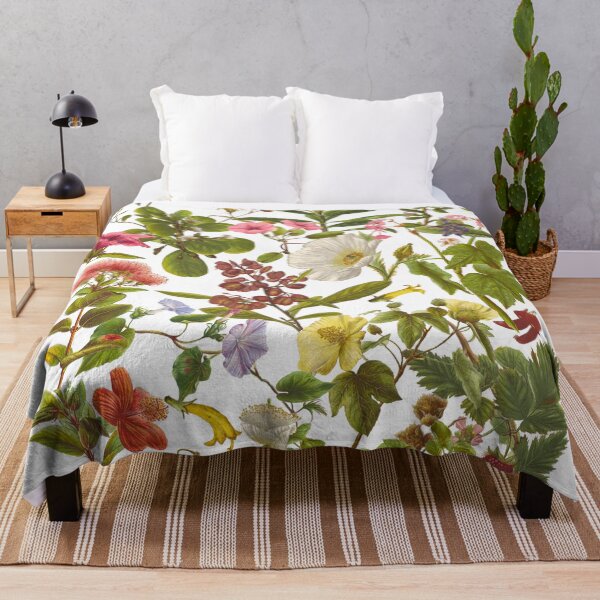 Item preview, Native Hawaiian Flowers Botanical Design designed and sold by peachycrossing.