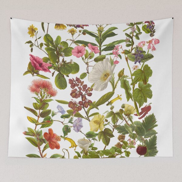 Item preview, Native Hawaiian Flowers Botanical Design designed and sold by peachycrossing.