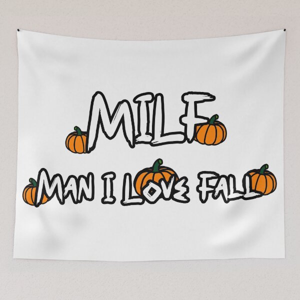 Item preview, MILF Man I Love Fall | Man I Love Fall Pumpkins | MILF designed and sold by RiciPaneto.