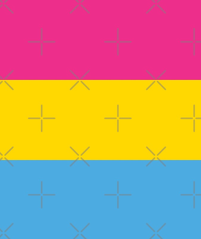 "Pan Pride Flag" by FPhantomArt Redbubble