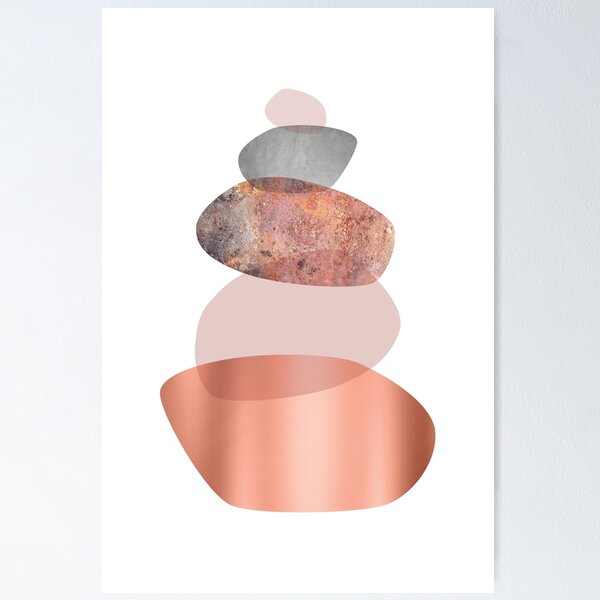 Item preview, Blush and Copper Balance designed and sold by UrbanEpiphany.