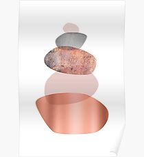 Blush and Copper Balance Poster