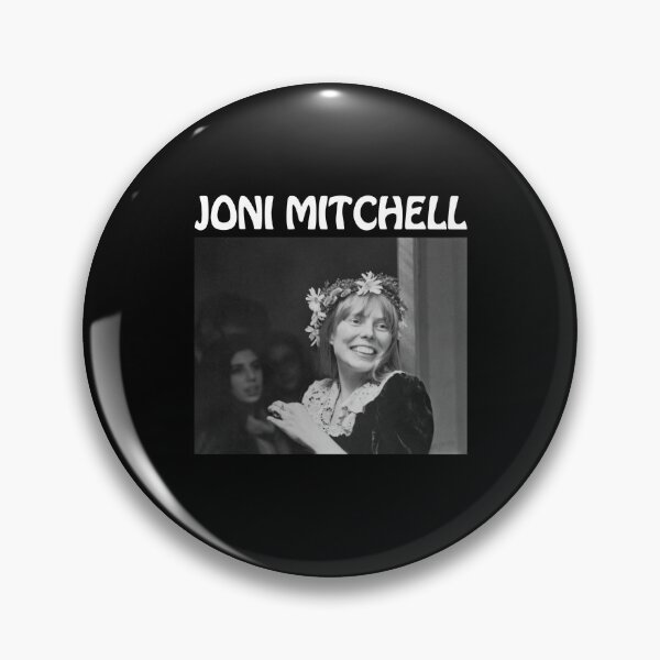 Item preview, Joni Mitchell with flowers in her hair designed and sold by AnahiFahey.