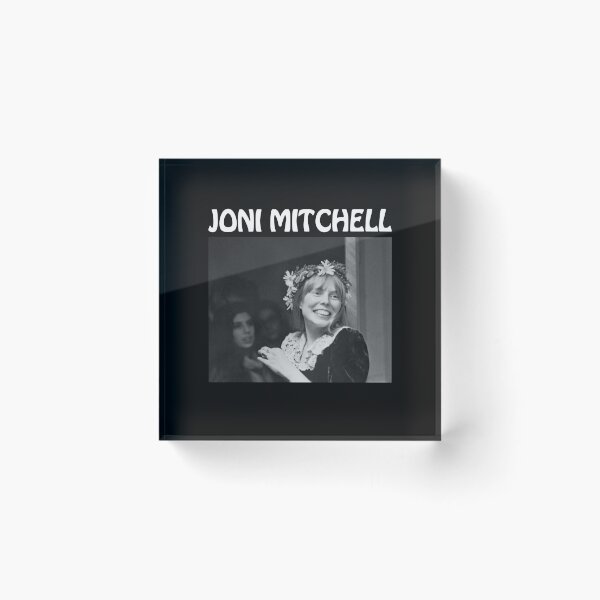 Item preview, Joni Mitchell with flowers in her hair designed and sold by AnahiFahey.