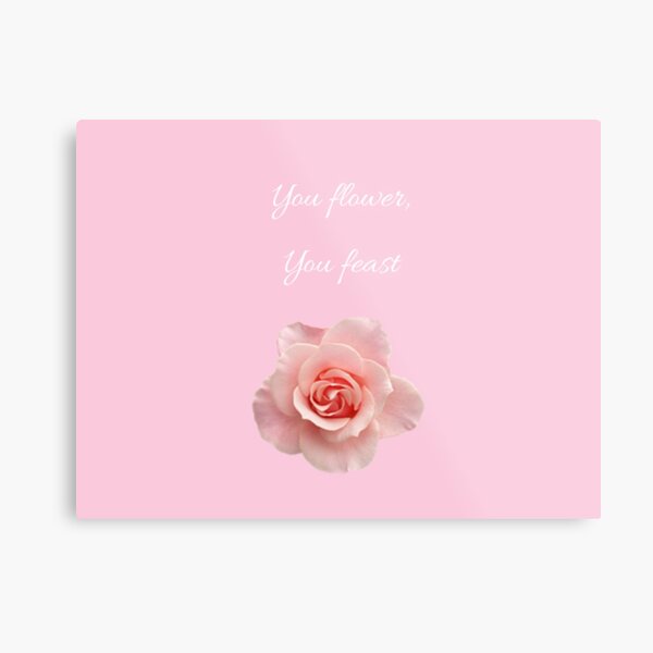 Harry Styles Woman Lyric Artwork Metal Print
