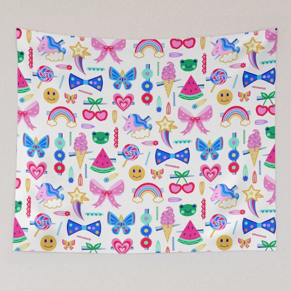 Item preview, Happy Place Hair Clips designed and sold by TigaTiga.