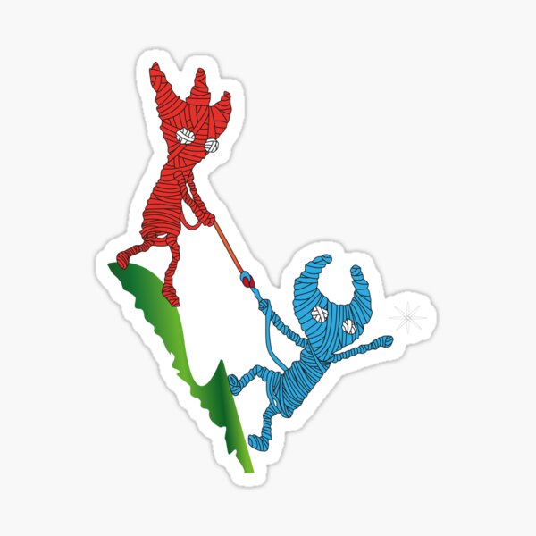 Unravel Stickers for Sale