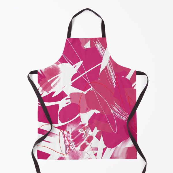 Item preview, Raspberry Sorbet Strokes with White Background designed and sold by KennyLucky.