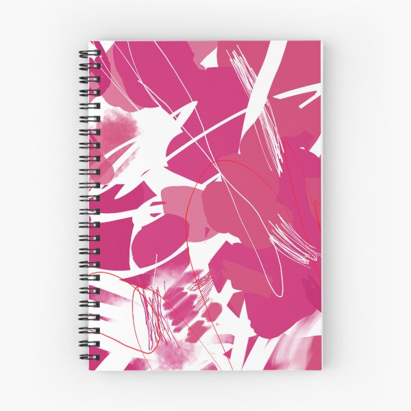Item preview, Raspberry Sorbet Strokes with White Background designed and sold by KennyLucky.