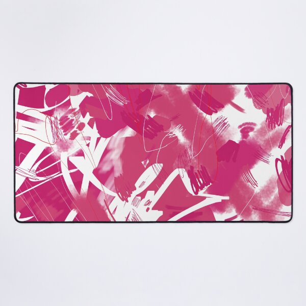 Item preview, Raspberry Sorbet Strokes with White Background designed and sold by KennyLucky.