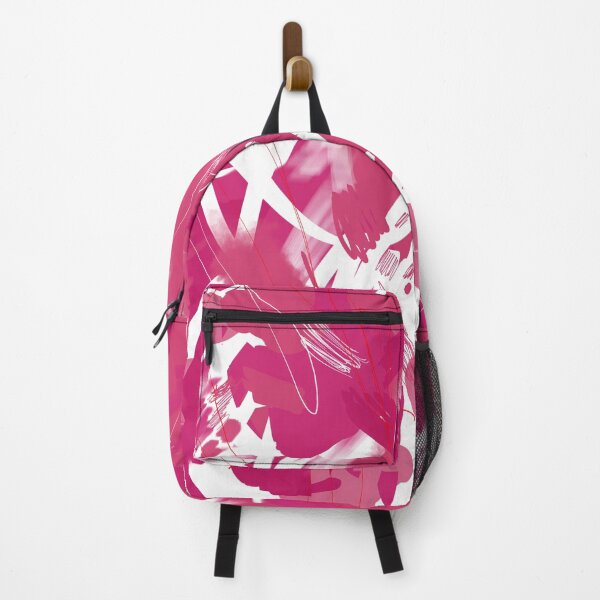 Item preview, Raspberry Sorbet Strokes with White Background designed and sold by KennyLucky.