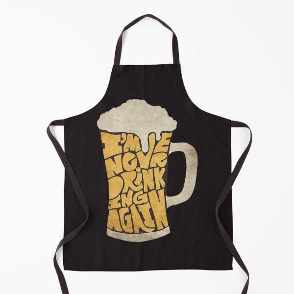 Item preview, I'm never drinking again designed and sold by Zani Art.