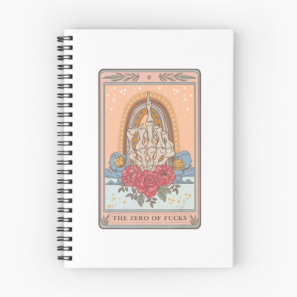 Artikelvorschau, Tarotkarte „Die Null der Ficks“ mit Skelett-Schwurfinger-Tarot entworfen und verkauft von DuyHerry.