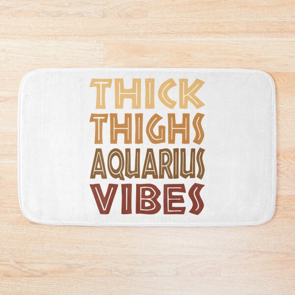 Item preview, Thick Thighs Aquarius Vibes Melanin Black Women Horoscope designed and sold by DuyHerry.