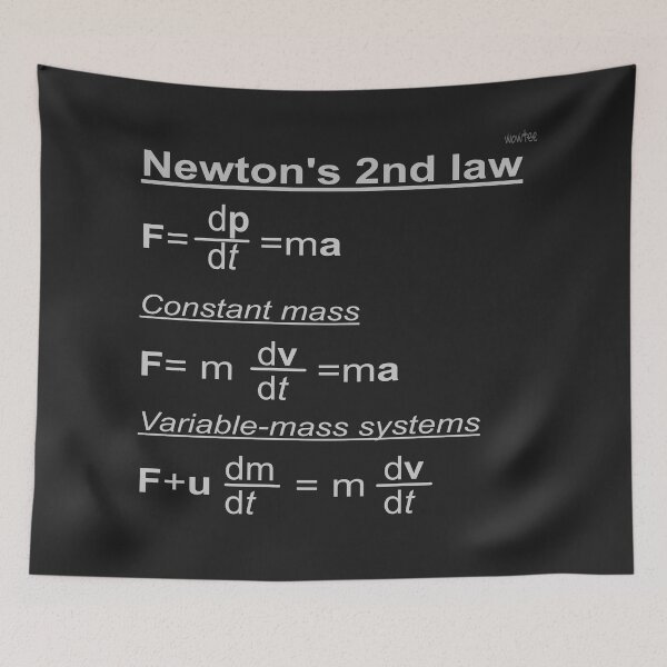 Item preview, Newton's 2nd law designed and sold by wowitsmytshirt.