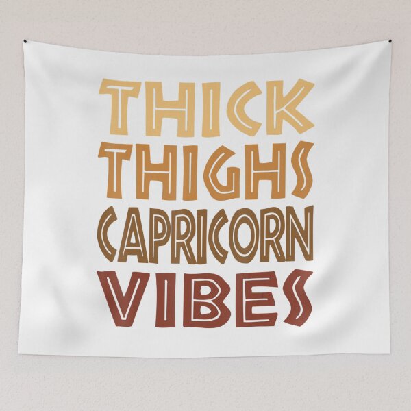 Item preview, Thick Thighs Capricorn Vibes Melanin Black Women Horoscope designed and sold by DuyHerry.