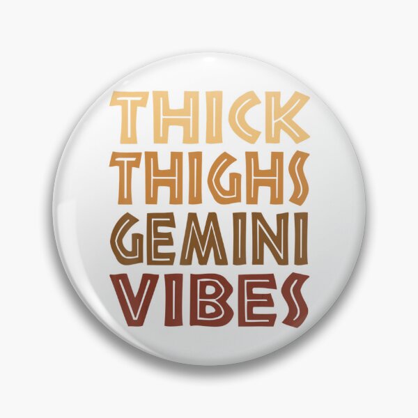 Item preview, Thick Thighs Gemini Vibes Melanin Black Women Horoscope designed and sold by DuyHerry.