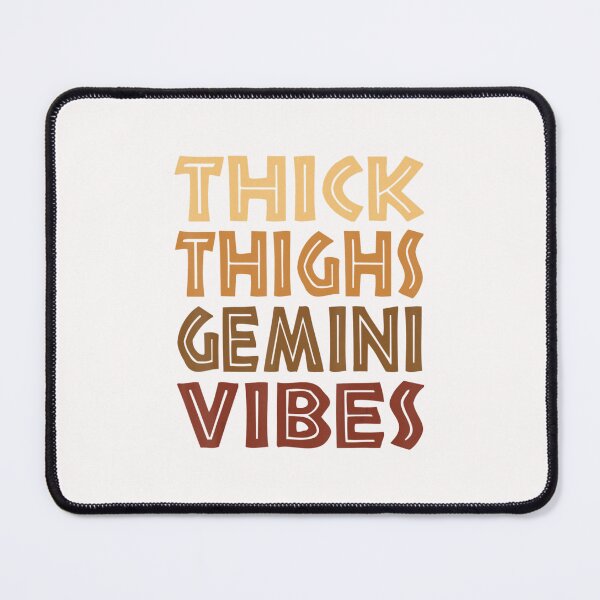 Item preview, Thick Thighs Gemini Vibes Melanin Black Women Horoscope designed and sold by DuyHerry.