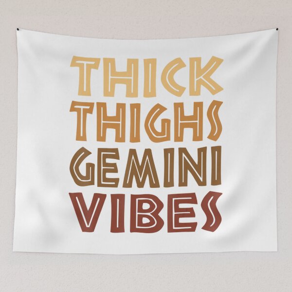 Item preview, Thick Thighs Gemini Vibes Melanin Black Women Horoscope designed and sold by DuyHerry.