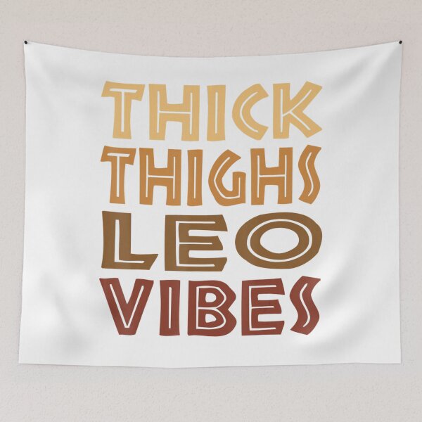 Item preview, Thick Thighs Leo Vibes Melanin Black Women Horoscope designed and sold by DuyHerry.