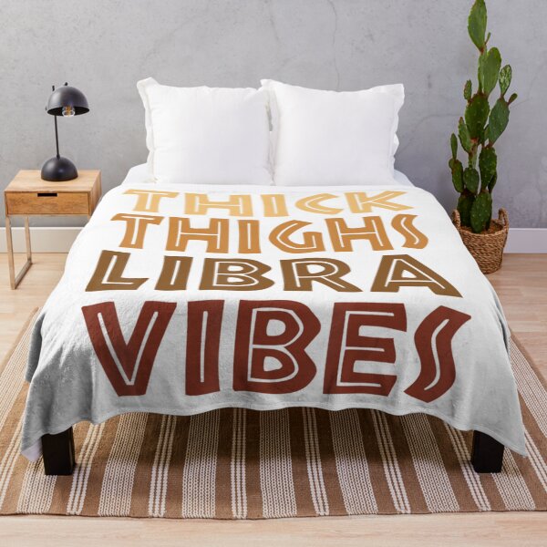 Item preview, Thick Thighs Libra Vibes Melanin Black Women Horoscope designed and sold by DuyHerry.